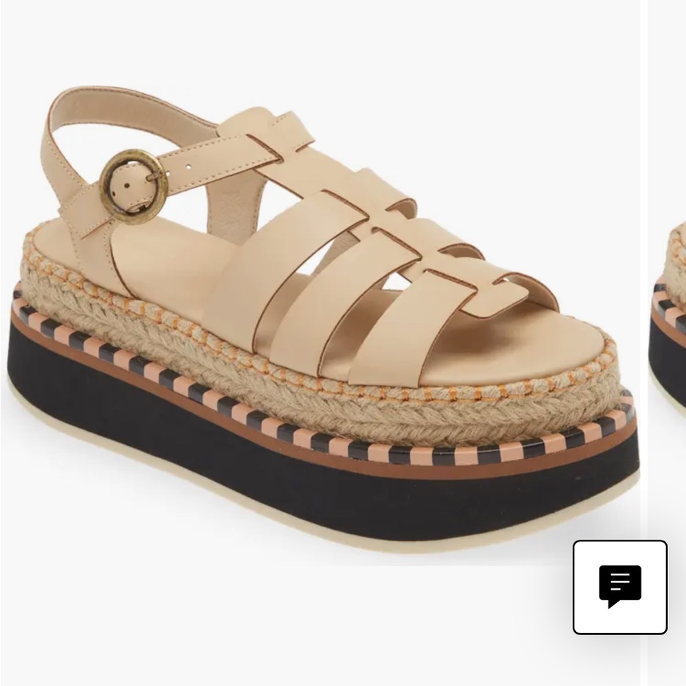 ISO FARM Rio sandals size 9